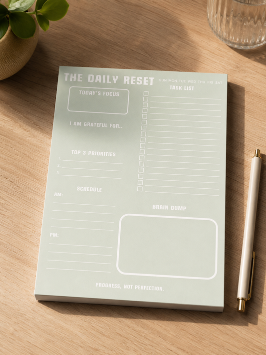 The Daily Reset Planner - Sage